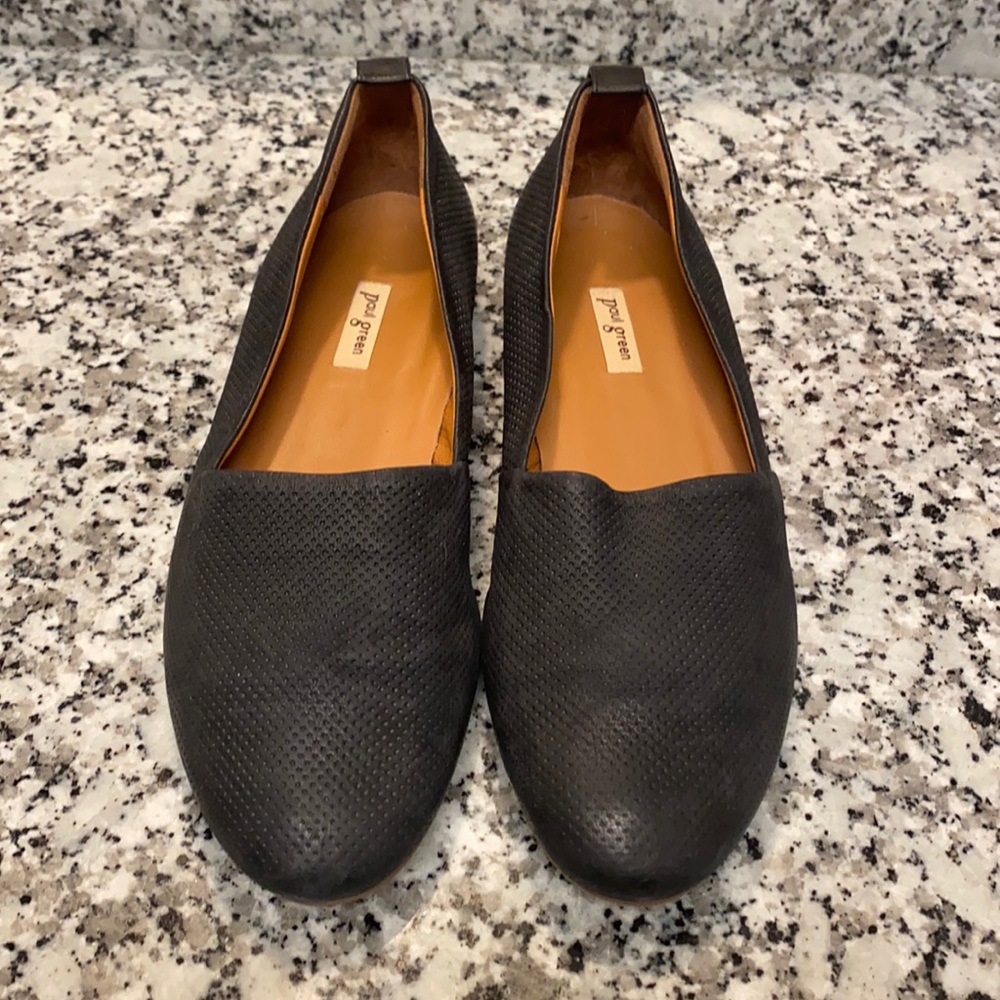 Paul green perforated loafers